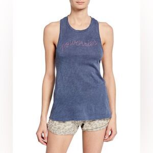 Sundry No Worries Twisted Racerback Tank Top Size 3 (Large) NWT